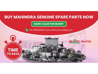 Buy Mahindra Genuine Spare Parts | Shiftautomobiles