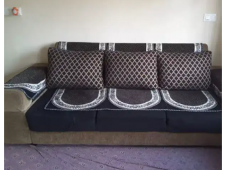 3 seater big sofa (plus size),made with seesam wood