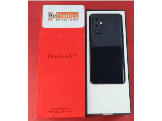 ONEPLUS 9 8GB RAM 128GB ROM Astral Black Like New Warranty June 2022