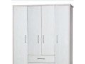 caspian-furniture-super-white-4-door-utility-wardrobe-almirah-small-0