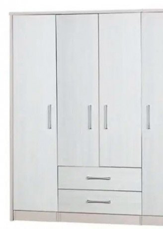 caspian-furniture-super-white-4-door-utility-wardrobe-almirah-big-1