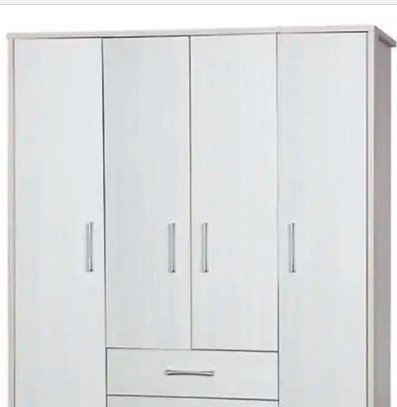 caspian-furniture-super-white-4-door-utility-wardrobe-almirah-big-0