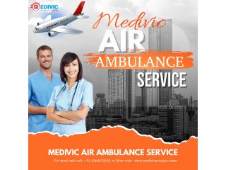 Available Elite ICU Setup Air Ambulance Service in Kochi by Medivic with all Intelligible Aids