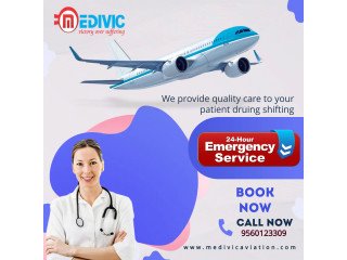 Indias Most ICU Suitable by Medivic Air Ambulance Service in Lucknow with Appropriate Medical Facility