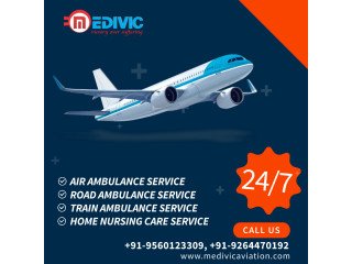 Get ICU-Specific Air Ambulance Service in Raipur by Medivic for Punctual Shifting
