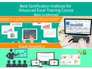 Excel Training in Delhi, Noida, Karol Bagh, 100% Job by SLA Institute, Power BI, Python, SQL Certification Course,