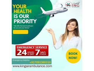 Book Affordable Price King Air Ambulance Service in Allahabad