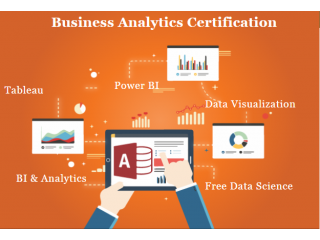 Business Analytics Training Course, Patel Nagar, Delhi, SLA Data Analyst Classes, Python, Tableau, Power BI Certification,