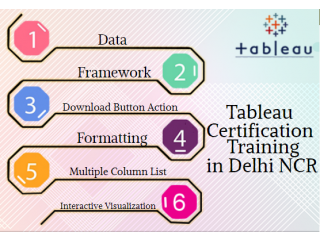 Tableau Training Course, Delhi, Faridabad, Ghaziabad, SLA Consultants, Best Microsoft Certification Institute,