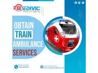 Select Indias Topper Medivic Train Ambulance Service in Varanasi