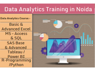 Data Analyst Institute in Noida, Ghaziabad, SLA Analytics Classes, SQL, Tableau, Power BI, Python Certification,