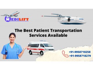 Use Medilift Air Ambulance in Kolkata for Critical Patient Transfer