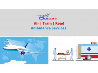 Get Cozy & Secure CCU Setup Air Ambulance in Ranchi by Medilift