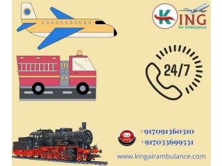 Hire World-Class ICU Care King Air Ambulance Services in Ranchi