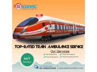 Gain Splendid Medical Support by Medivic Train Ambulance in Patna