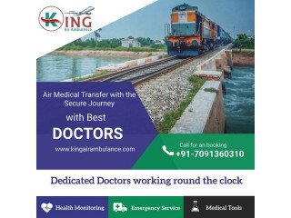 Get Awesome Train Ambulance Service Provider Ranchi by King