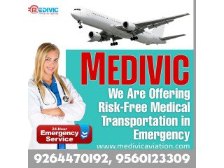 Hire Medivic Air Ambulance Service in Delhi at an Inexpensive Price