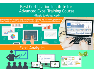 Job Oriented Excel Certification, Delhi, Noida, Ghaziabad, MIS Course, VBA Macros SQL, Free Placement, Free Data Analytics,