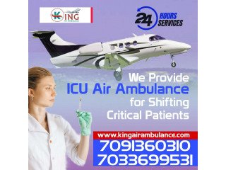Utilize King Air Ambulance Service in Lucknow with ICU Setup
