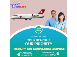 Always Get Air Ambulance in Ranchi with Certified Medical Care by Medilift