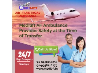 Book Air Ambulance in Delhi with Dedicated Medical Team by Medilift