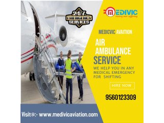 Air Ambulance Service in Coimbatore by Medivic with Veteran Medical Squad