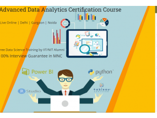 Data Analytics Training Course, Laxmi Nagar, Delhi, Noida, Ghaziabad, Till 31st Jan 23 Offer, 100% Job, Free Python Certification,