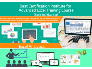 Best Excel Training Course, Delhi, Shakarpur. SLA Analytics Learning, SQL / VBA, Power BI, Free Demo Classes,