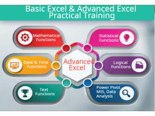 Advanced Excel Training Course in Noida, Sector 16, 2, 3, 18, 62, SLA Institute, VBA, SQL Certification, Holi Offer '23