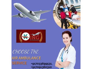 Get an Awesome Air Ambulance Service Provider in Delhi by King