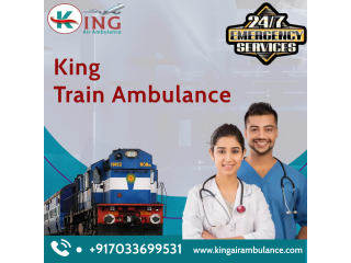 King Train Ambulance in Patna with Pre-Hospital Treatment