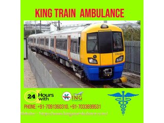 King Train Ambulance in Kolkata with All Medical Facilities