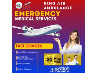 Avail Lowest Cost Air Ambulance Services in Allahabad by King with Fastest Transportation