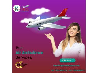 Use Air Ambulance in Delhi by King with Top-Notch Medical Care