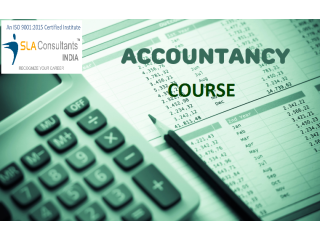 Accounting Course, 100% Job, Salary upto 3 LPA, SLA BAT Training Certification, Delhi, Noida, Gurgaon.