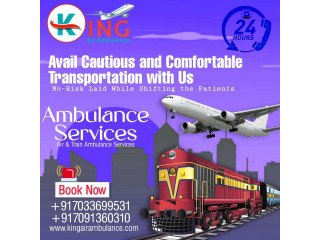 King Train Ambulance Service in Guwahati with Emergency Medical Assistance