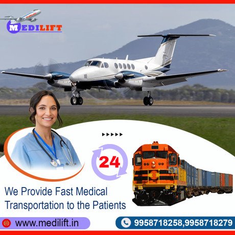 medilift-train-ambulance-service-in-guwahati-with-a-highly-qualified-healthcare-crew-big-0