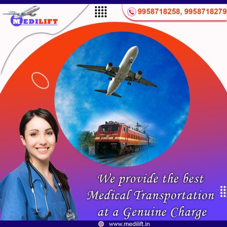 medilift-train-ambulance-service-in-kolkata-with-a-much-experienced-healthcare-crew-big-0
