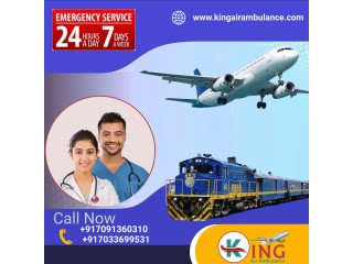 King Train Ambulance in Ranchi with an Experienced Medical Team