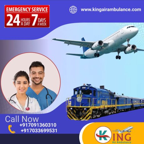 king-train-ambulance-in-ranchi-with-an-experienced-medical-team-big-0