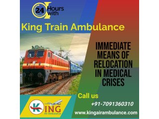 King Train Ambulance Services in Ranchi with Swift and Efficient Medical Transfer Facilities