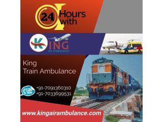 King Train Ambulance Service in Guwahati with a Highly Qualified Medical Crew