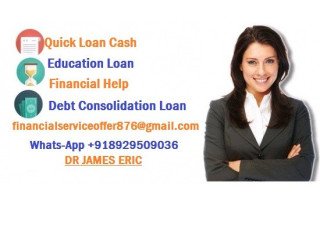 Emergency loan available. Processing fee only