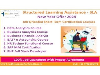 MIS Course in Delhi, with Free Python by SLA Consultants Institute [100% Placement] get IBM Data Science Professional Training,