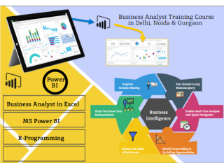 KPMG Business Analytics Certification Course in Delhi, 110032 [100% Job, Update New Skill in '24] 2024 Microsoft Power BI, SLA Consultants India,,