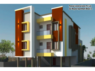 2 Bds - 2 Ba - 779 ft2 CMDA Approved 2 BHK Flat For Sale in Thiruverkadu