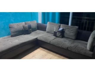 Hometown 6-seated L-shaped Sofa set