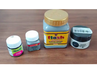 Acrylic colours (painting, decoration, craft, fabric painting)