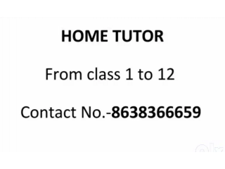 Home tutor (Both in ENGLISH and ASSAMESE language)